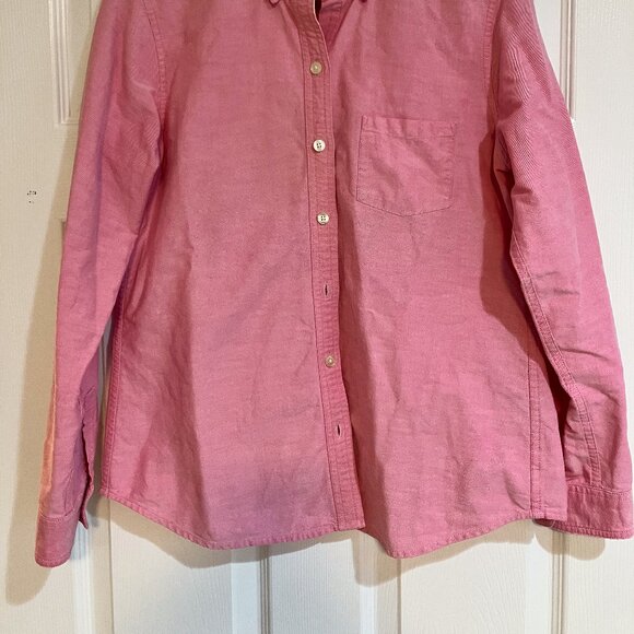 L.L. Bean pink button-down - Picture 2 of 6